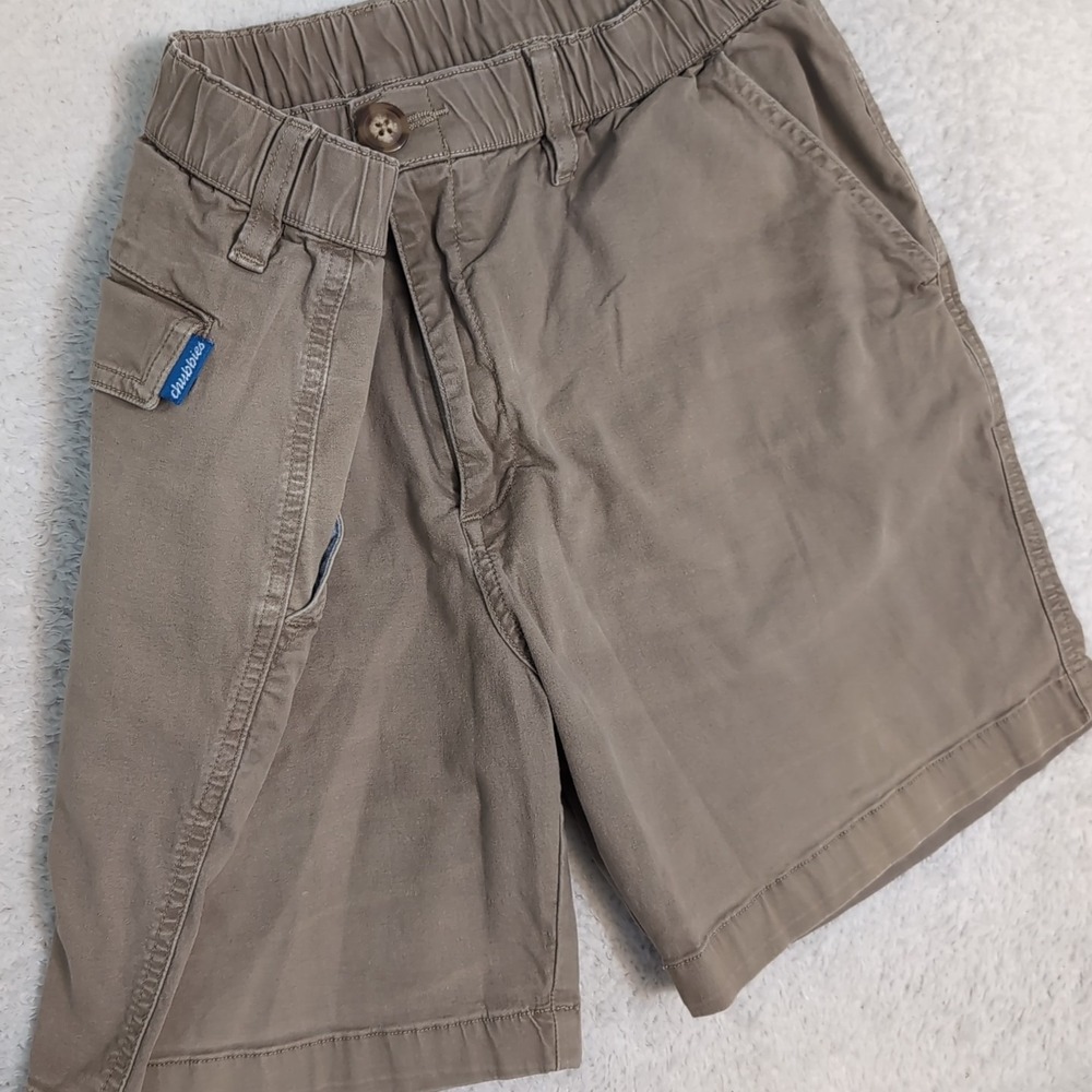 CHUBBIES‎ Men's Skys Out Thighs Out Original Shorts 30"W 7" Ins Beige Elastic